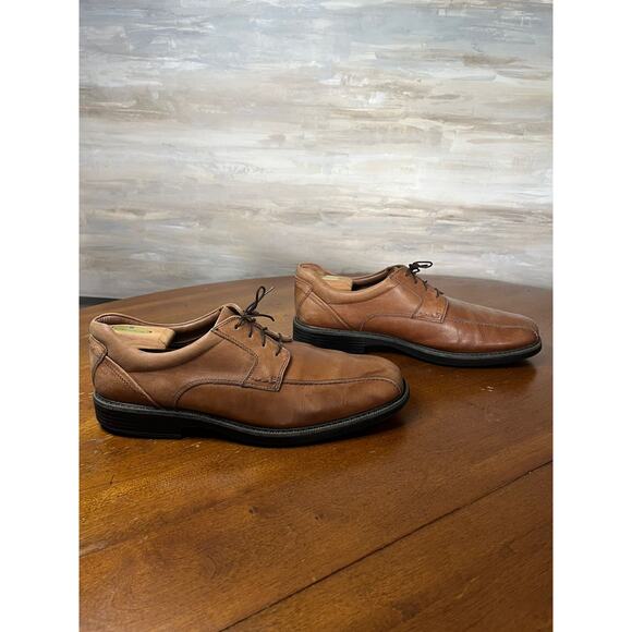 Johnston & Murphy XC-4 Stanton Men's Size 12 Run Off Waterproof Brown Shoes - Picture 1 of 6